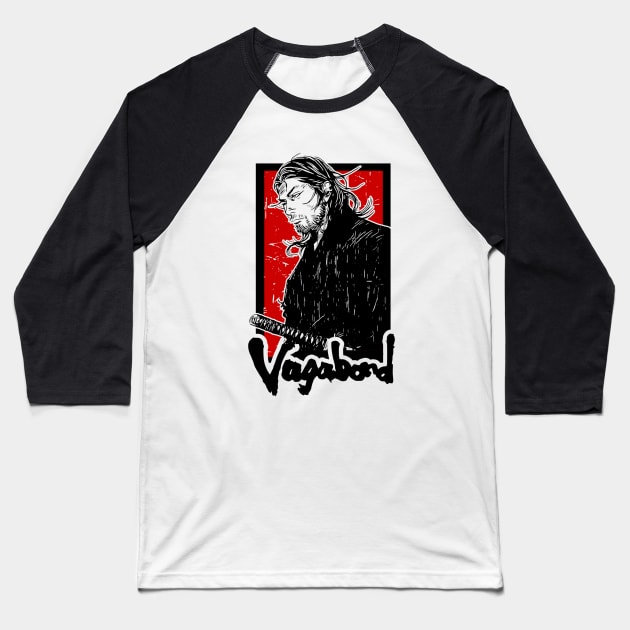 Vagabond - Ronin spirit Baseball T-Shirt by Rules of the mind